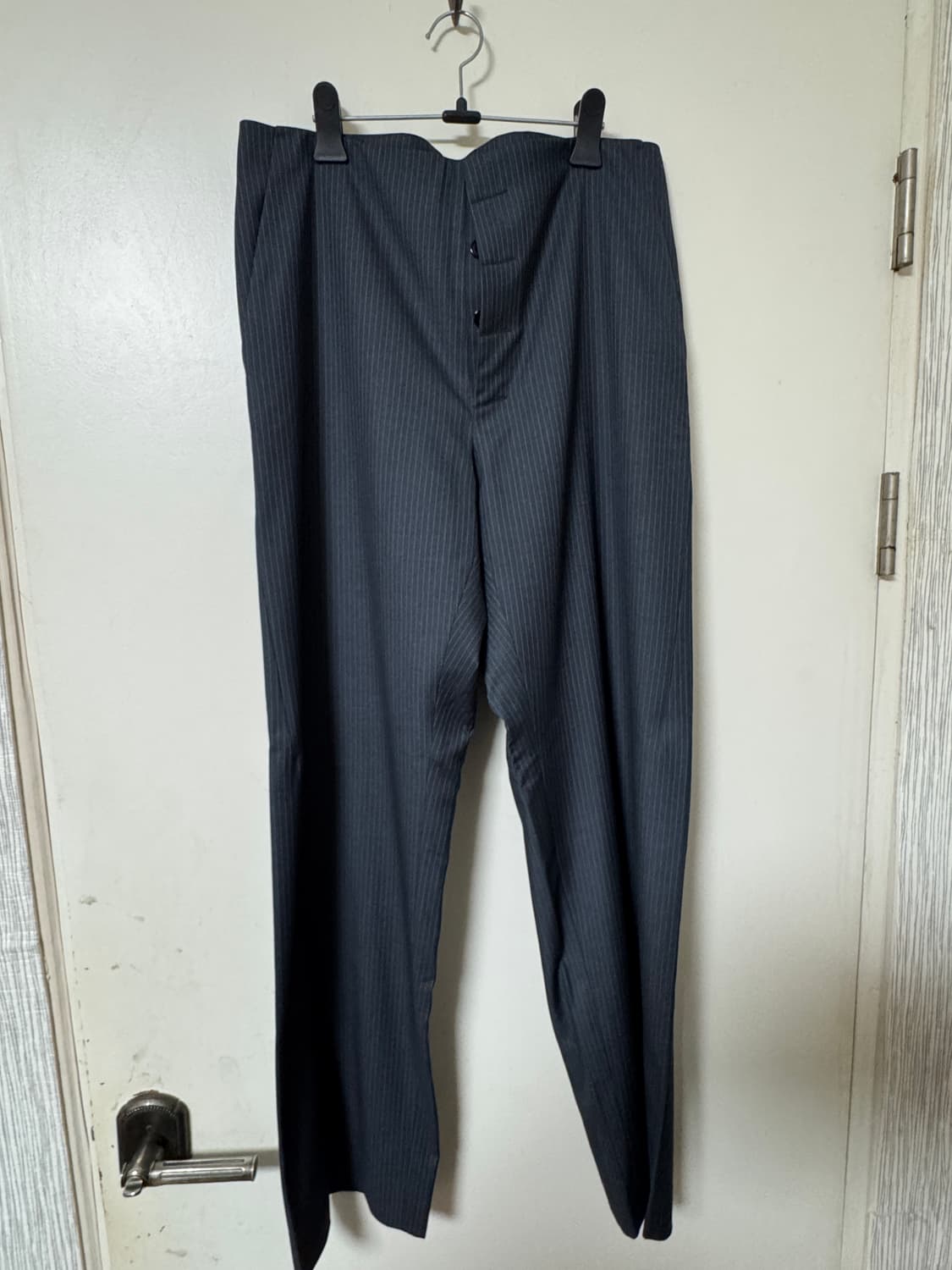 [3] Mudule 머듈 라운지 팬츠 네이비 스트라이프 새상품 상품이미지2