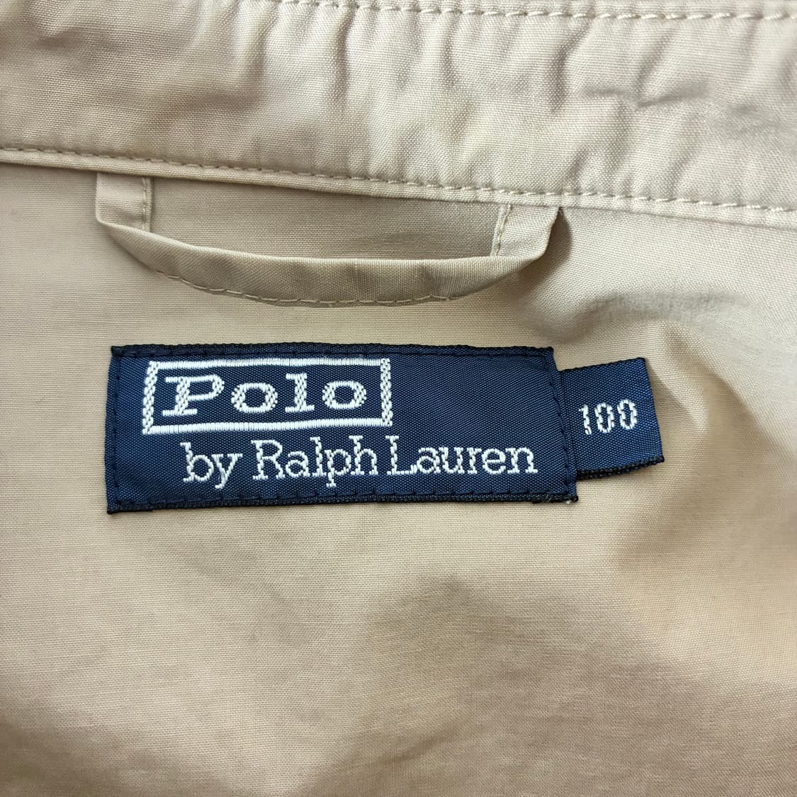 Polo 폴로 랄프로렌 베이지 코튼쉘 자켓 상품이미지5