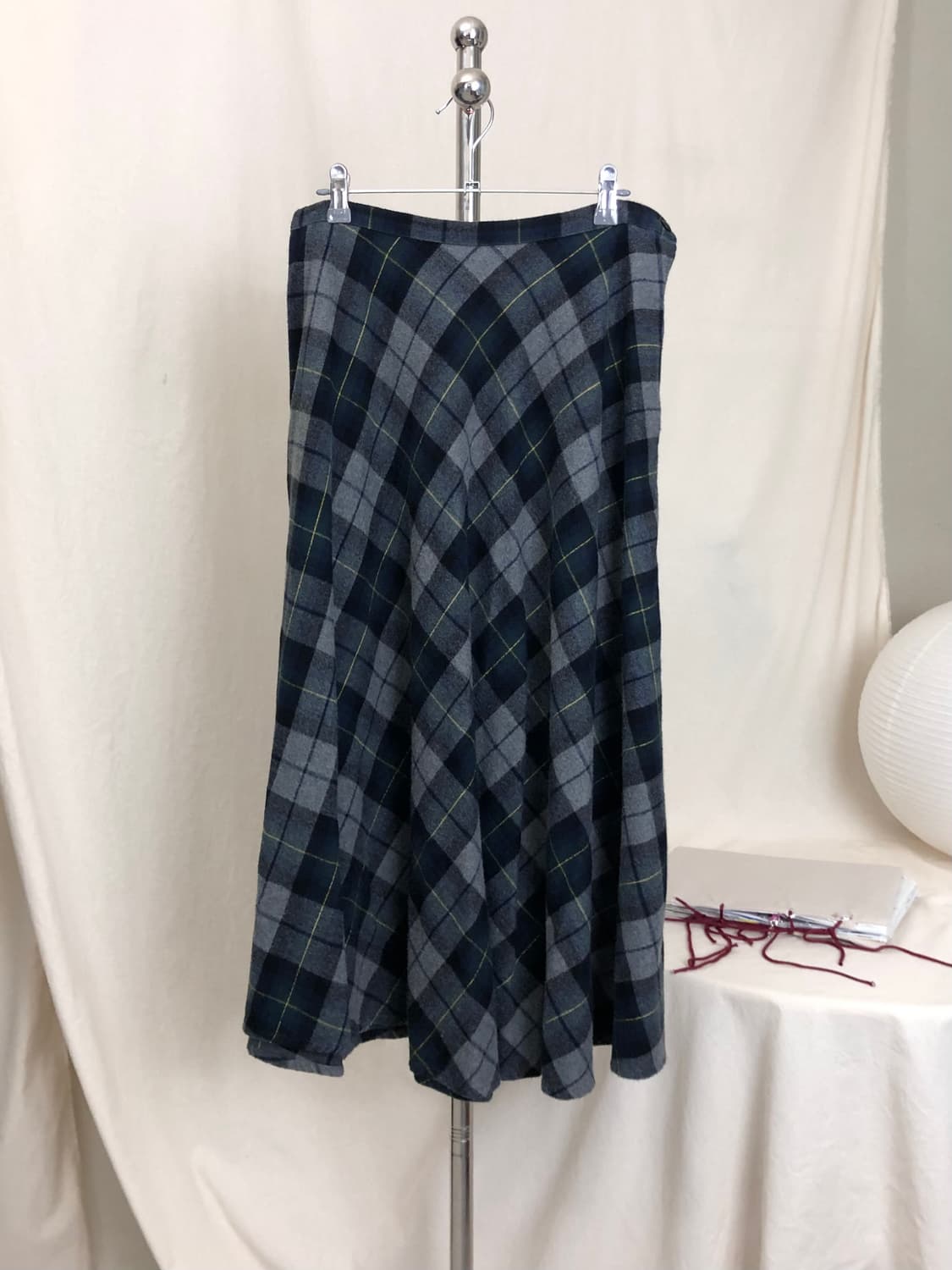 Checked Skirt (Made in Japan) 상품이미지1