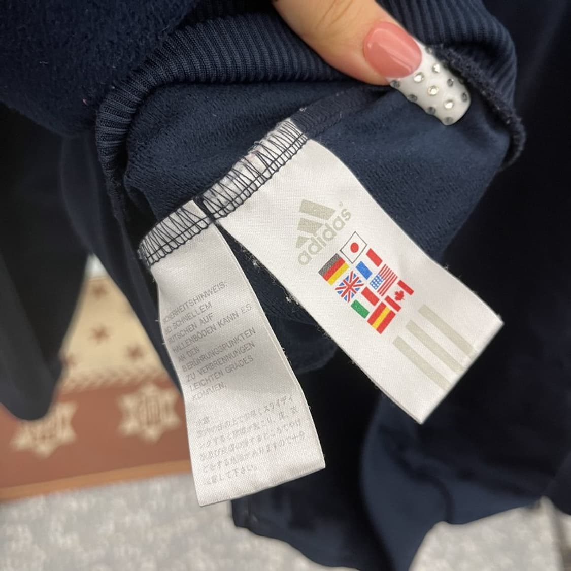 아디다스 올드스쿨 레트로 빈티지 져지 집업 L C10155 상품이미지6