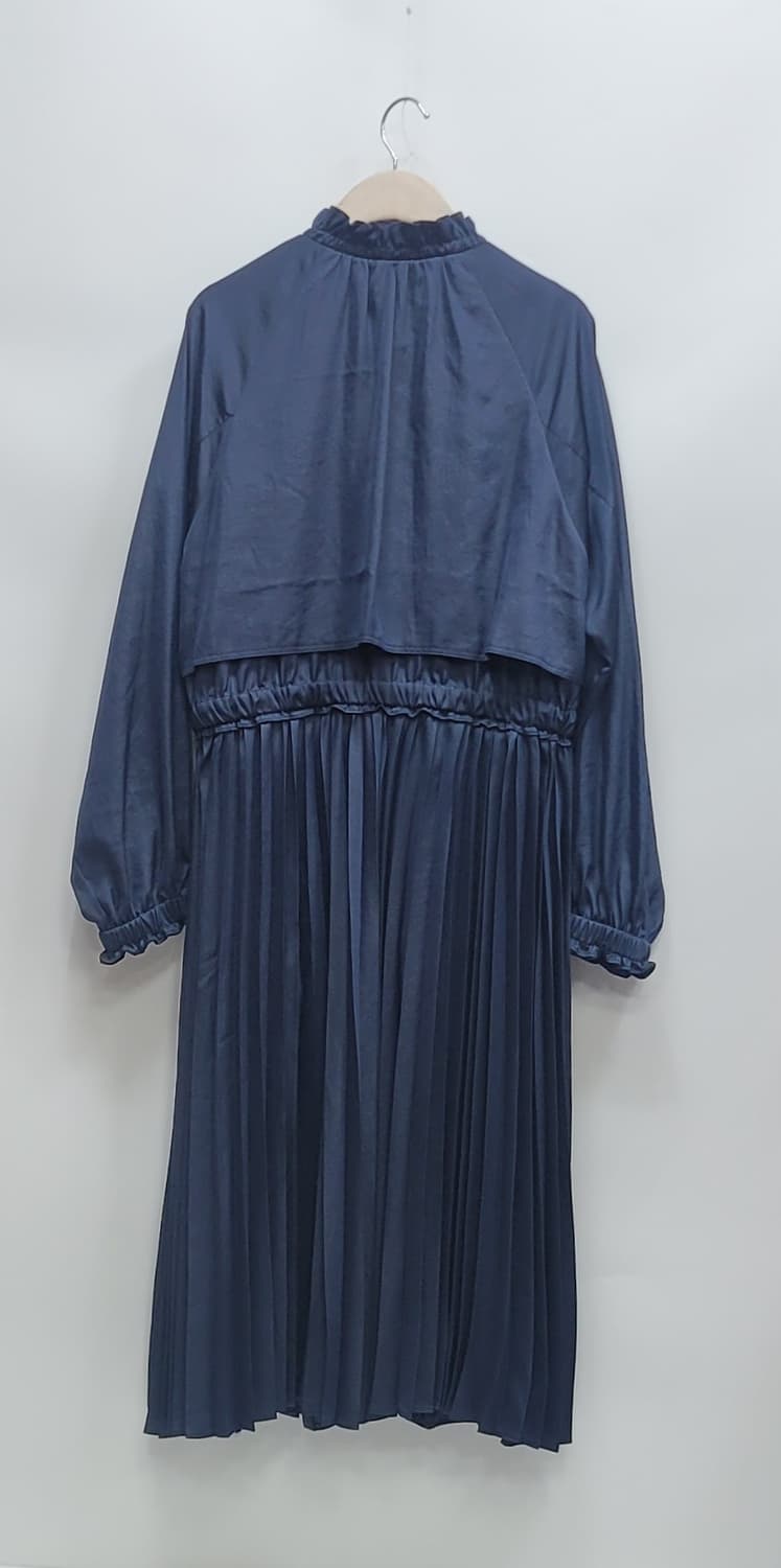 (새상품급) 안나수이 21SS 집업 플리츠 원피스 롱자켓 / 여 66  상품이미지2