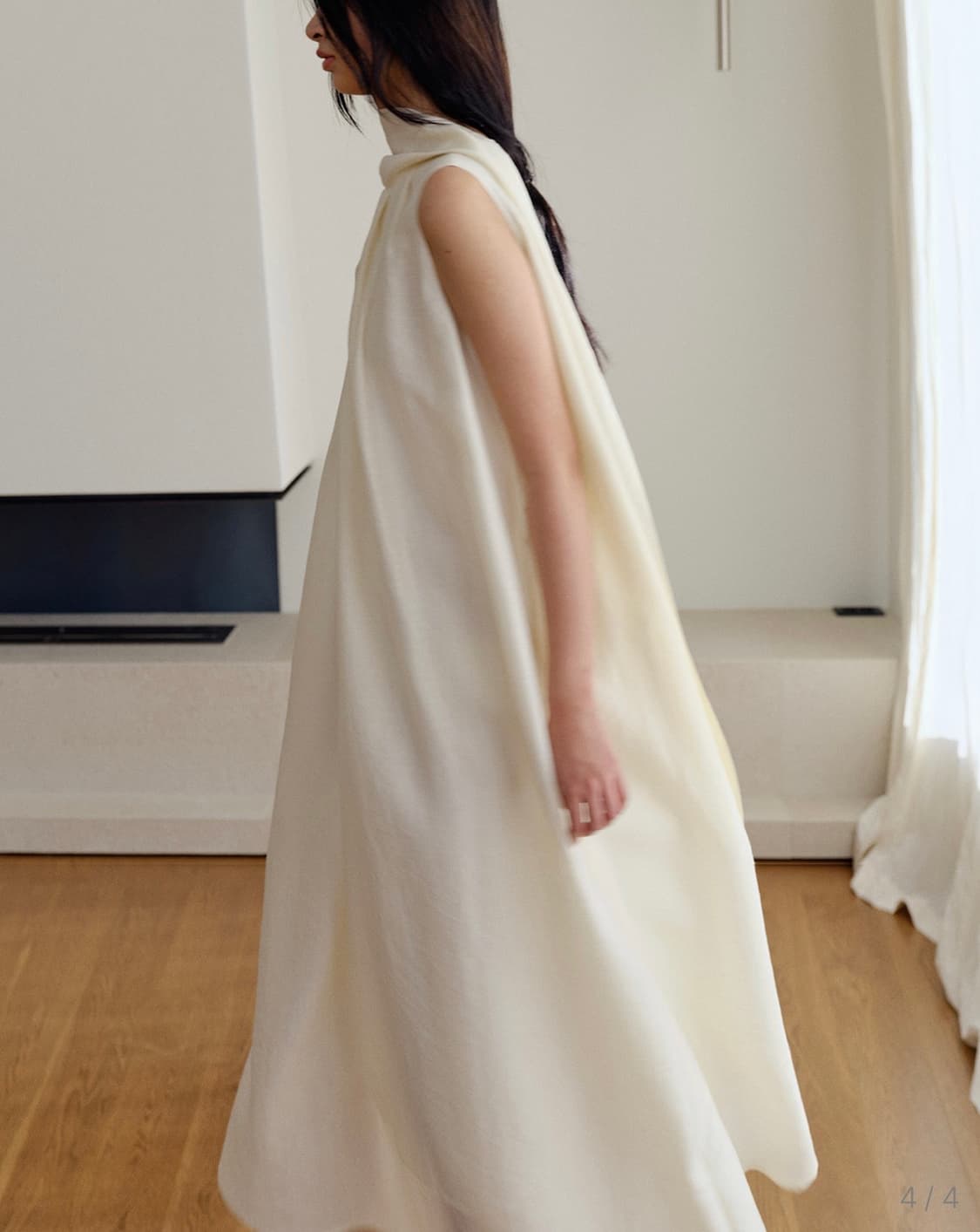 킨더살몬 세실 스카프 드레스 상품이미지4