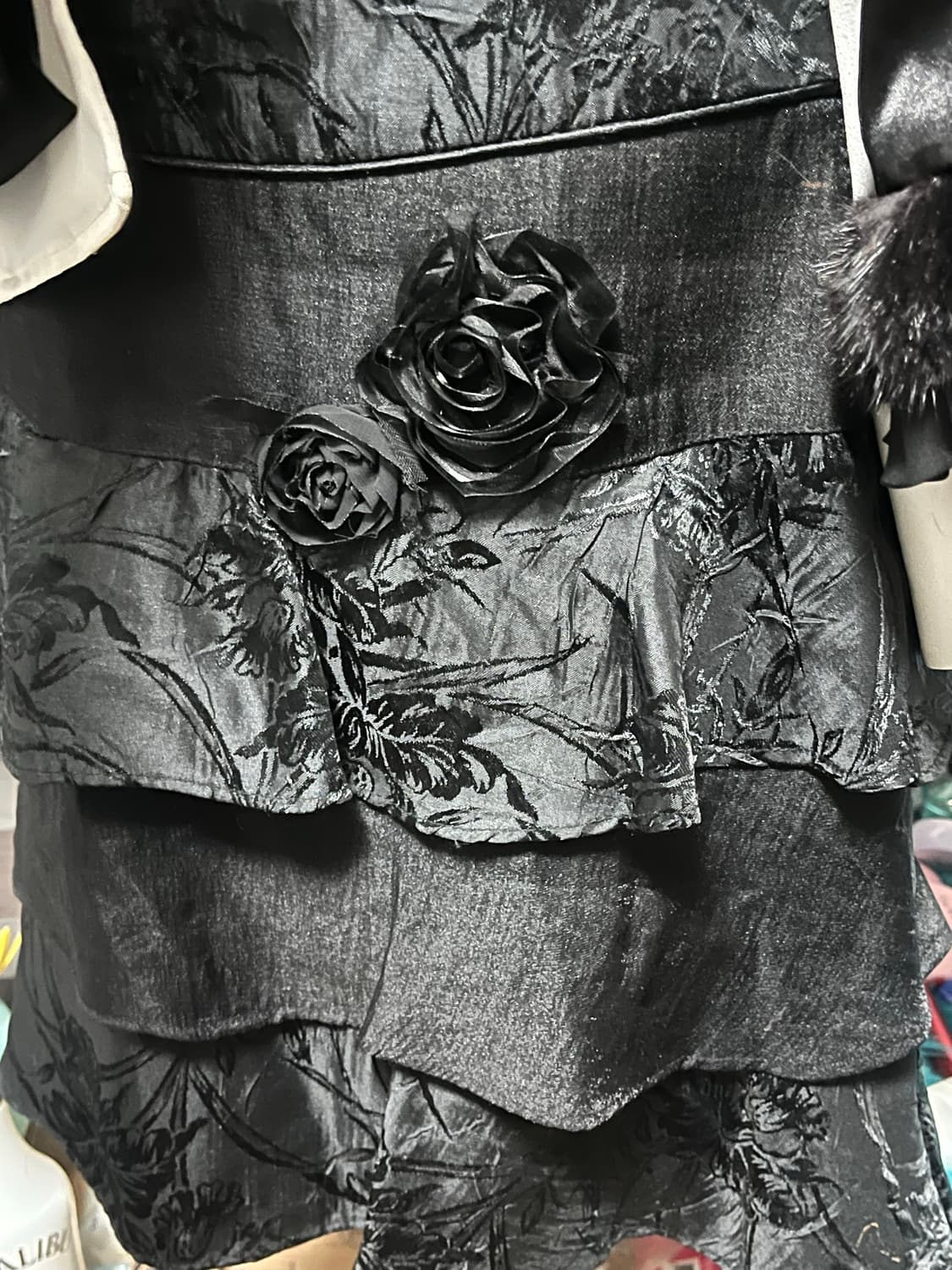 밍크 퍼 포함 공겜여주 고스 고딕 세트 상품이미지4