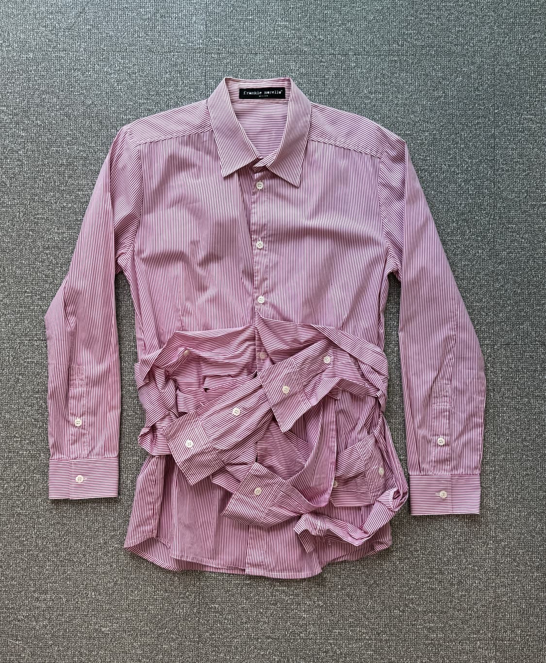 Frankie morello 아방가르드 커프 셔츠 S 상품이미지1