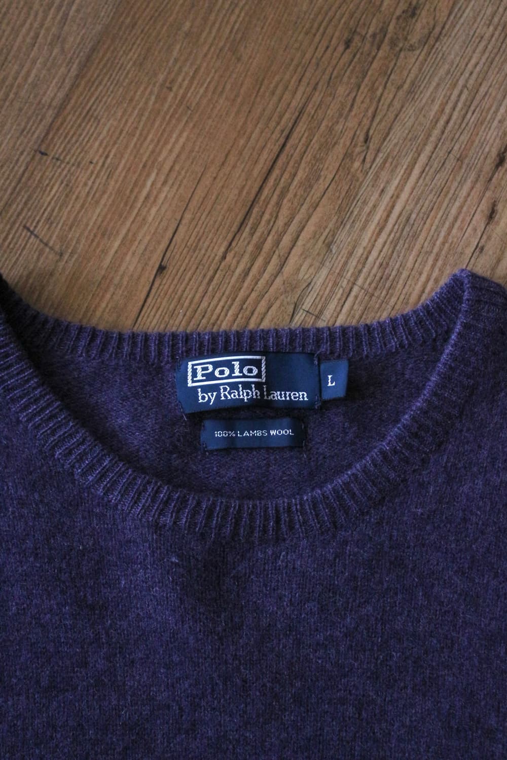 폴로 울 니트 상품이미지4