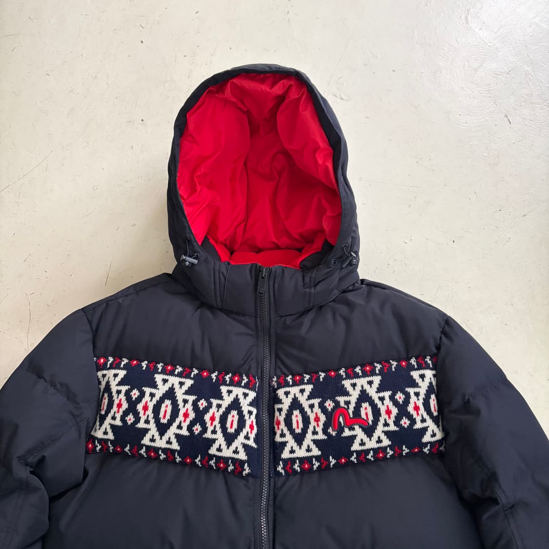 에비수 빈티지 덕다운 패딩 2XL 상품이미지2