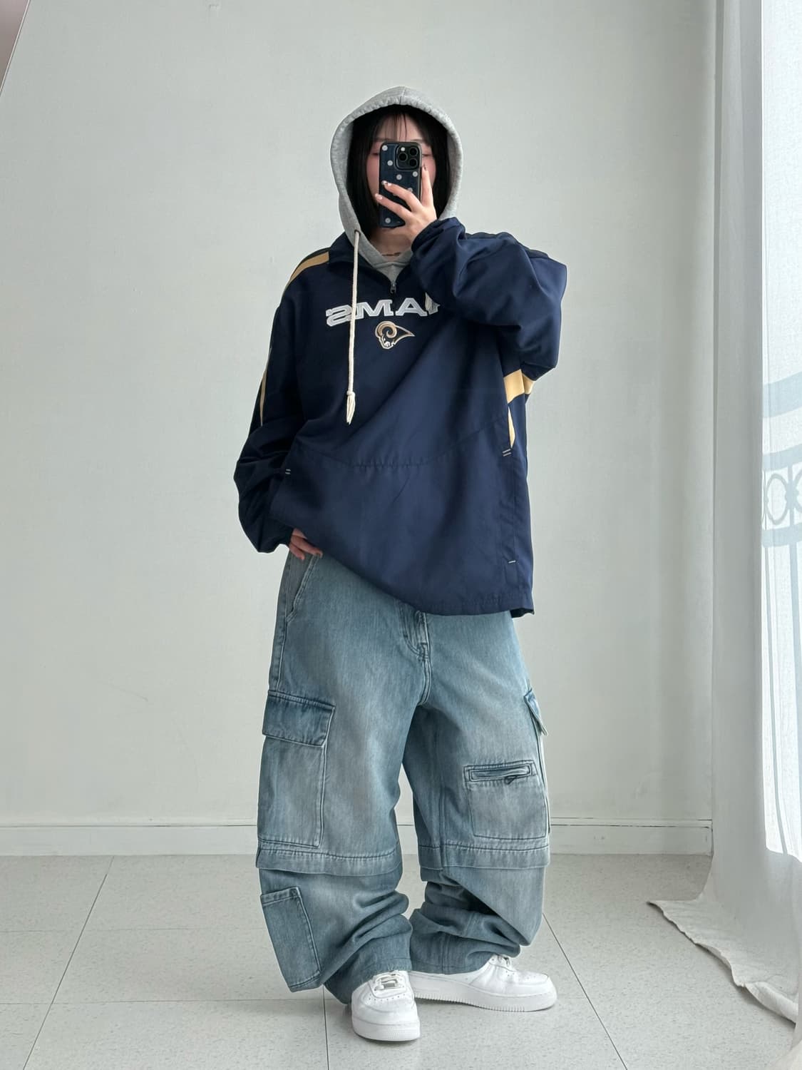 빈티지 워싱 멀티 포켓 카고팬츠 상품이미지5