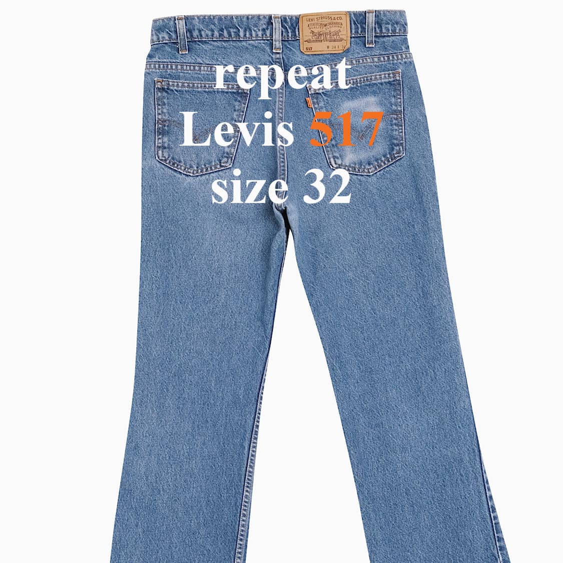 리바이스517오렌지탭 32~33사이즈 OR5173404 상품이미지1