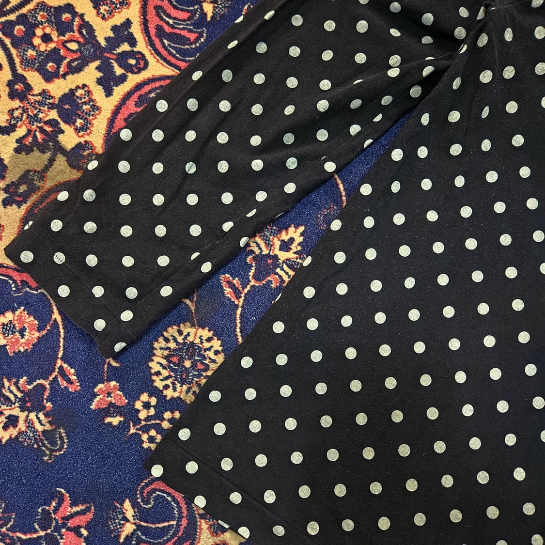 꼼데가르송 AZ-T166 레드와펜 도트 롱슬리브 티셔츠 XL 상품이미지4