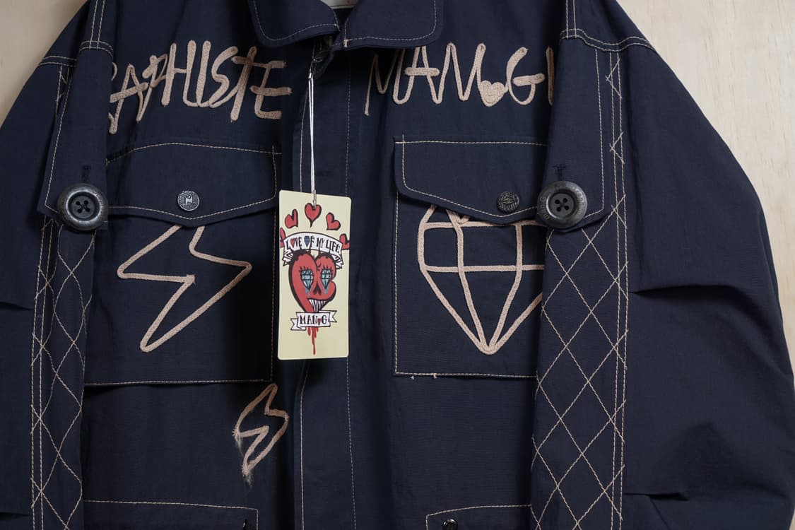 Man G 그라피스트 스티치 파카 자켓 상품이미지5