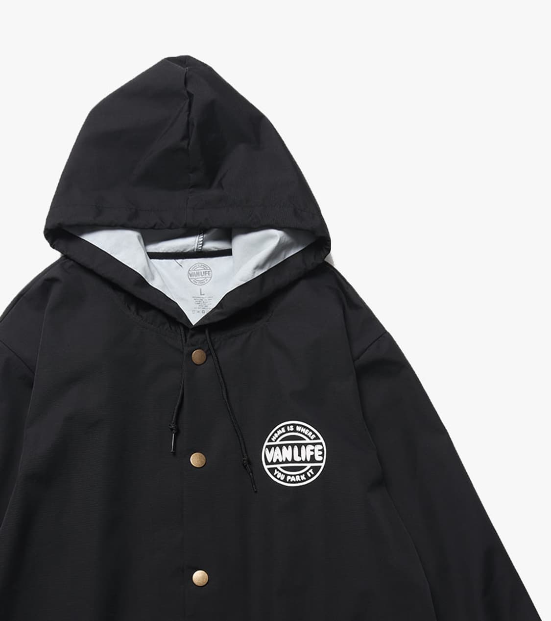 VAN LIFE - HOODED COACH JACKET 상품이미지4
