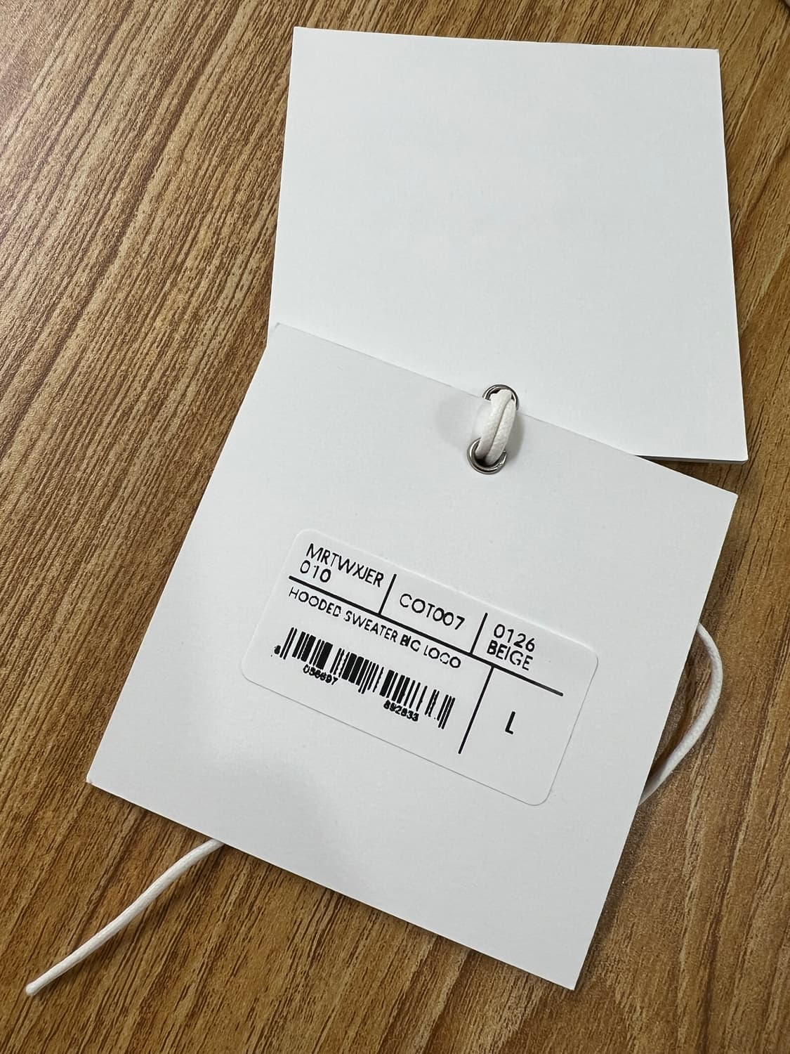 써네이(SUNNEI) 후드티 L 상품이미지5