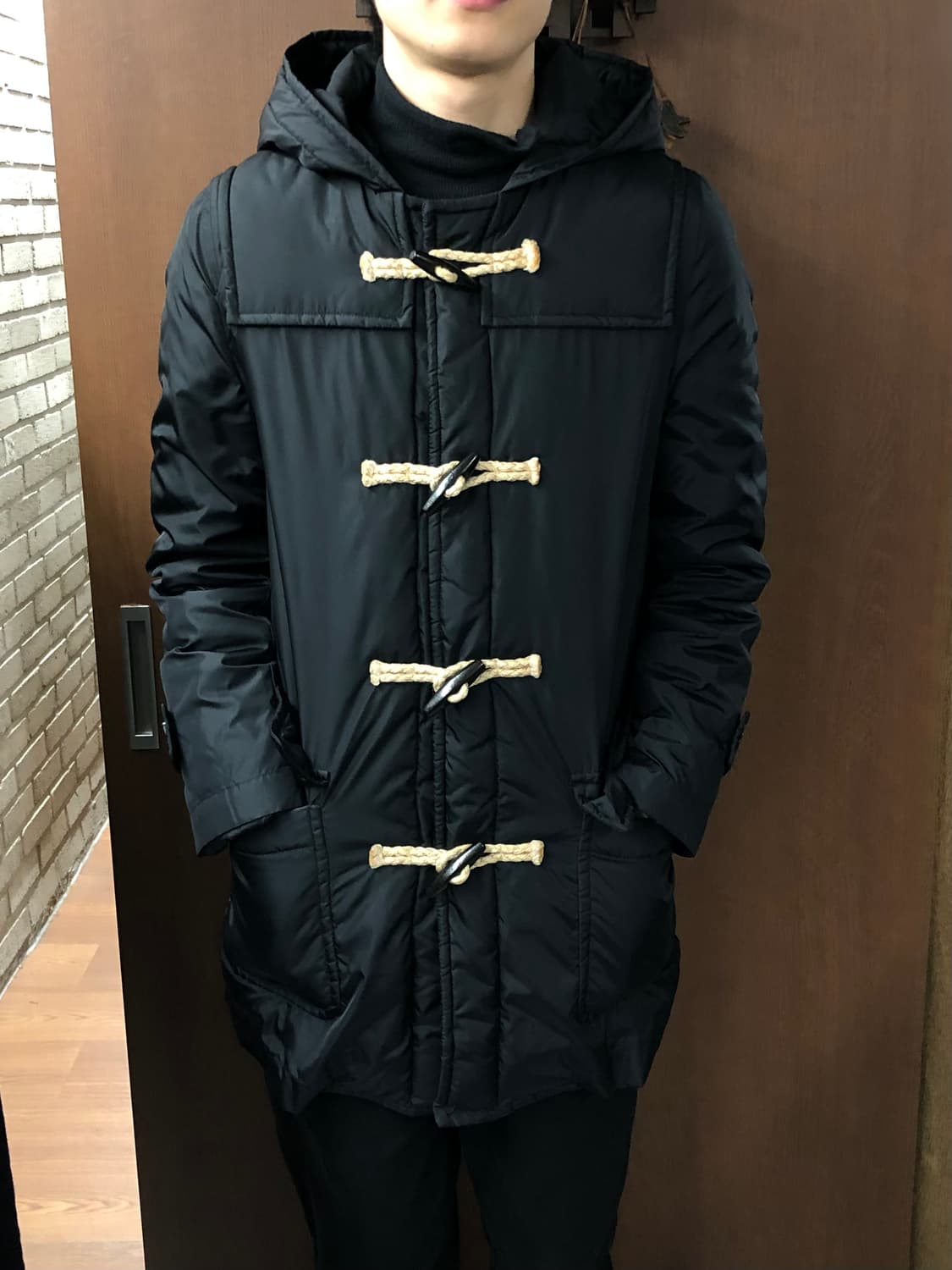 Comme des garcons shirt 더플 코트 패딩 S 상품이미지3