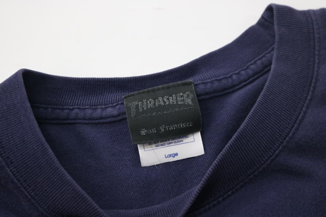 트레셔 빈티지 "GO DEMON" 그래픽 롱슬리브 티셔츠 (L) 상품이미지5