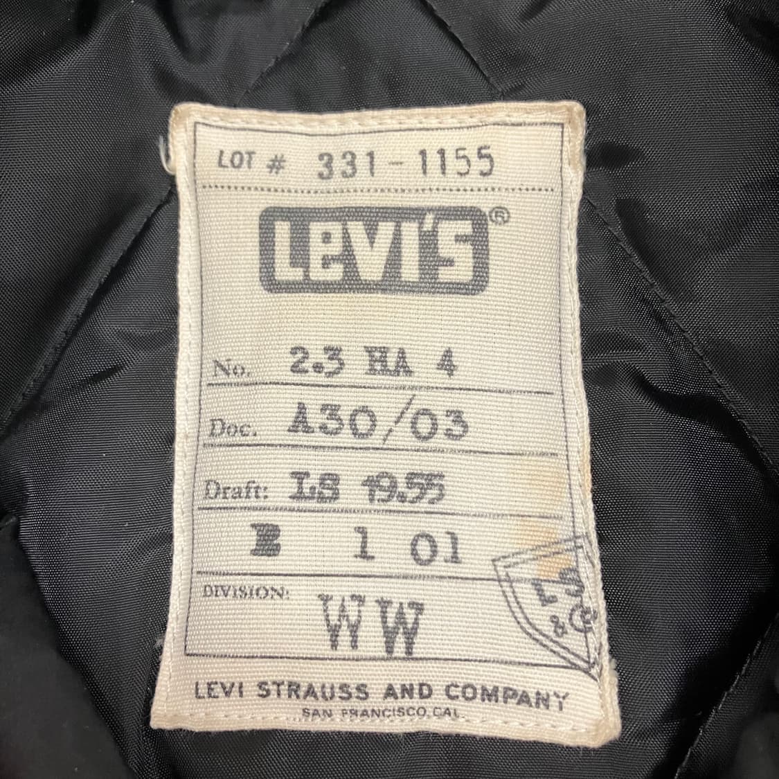 N116 리바이스 패딩 셔츠 자켓 상품이미지3