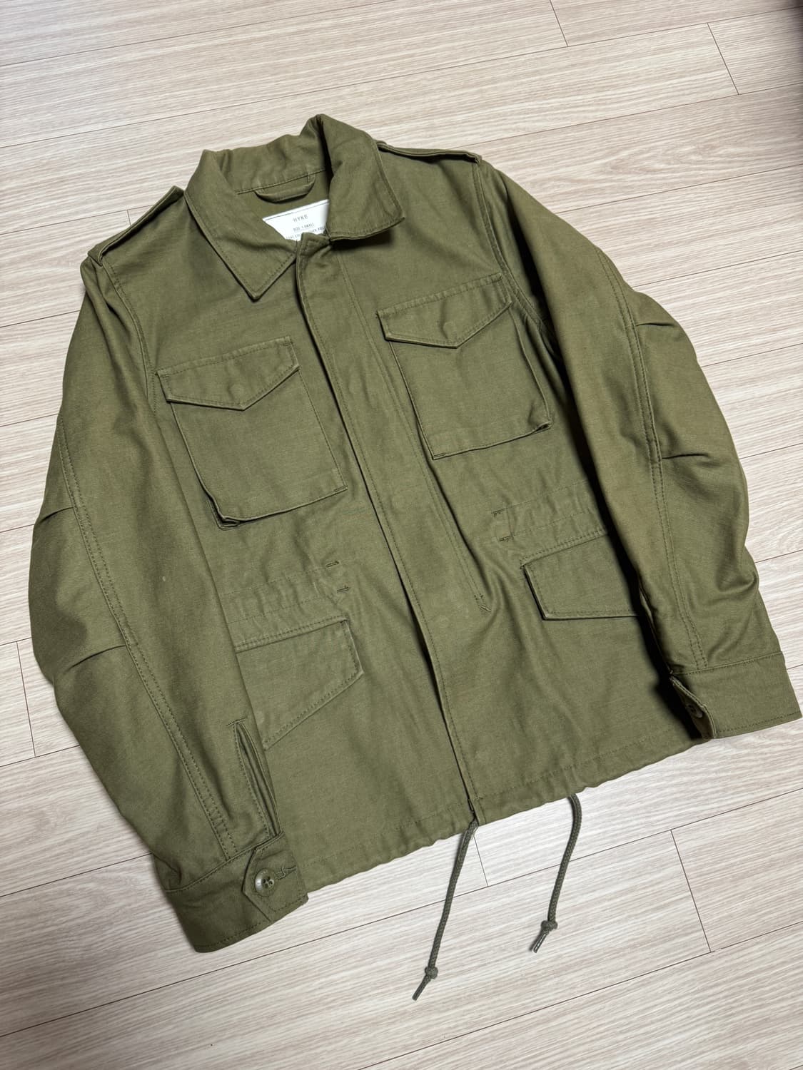 Hyke 밀리터리 ma 자켓 사이즈 1 (캐피탈 언더커버 스투시 팔라스) 상품이미지1