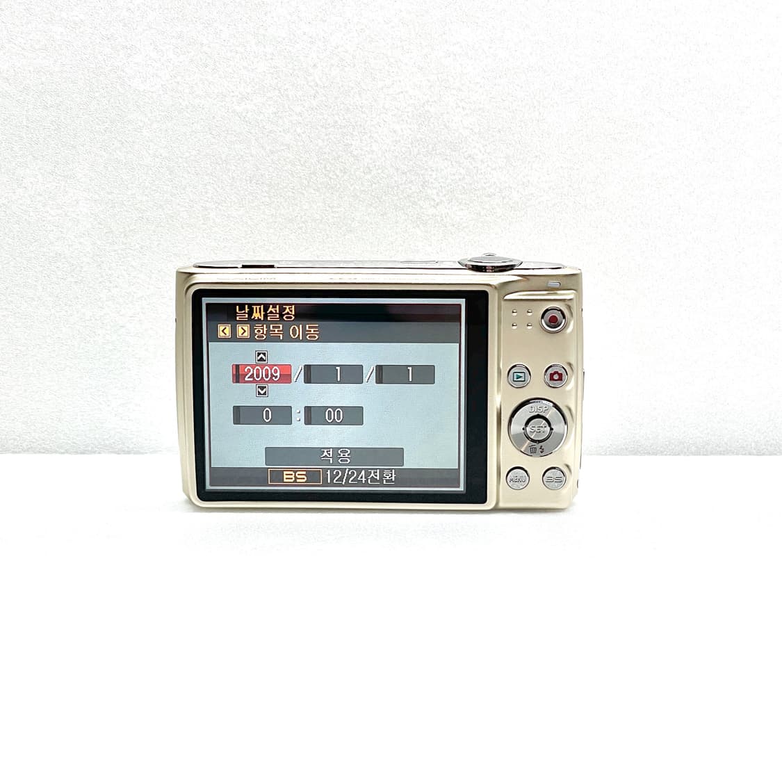 (민트급풀박스)카시오 엑슬림 z400 골드 / casio z400 상품이미지4