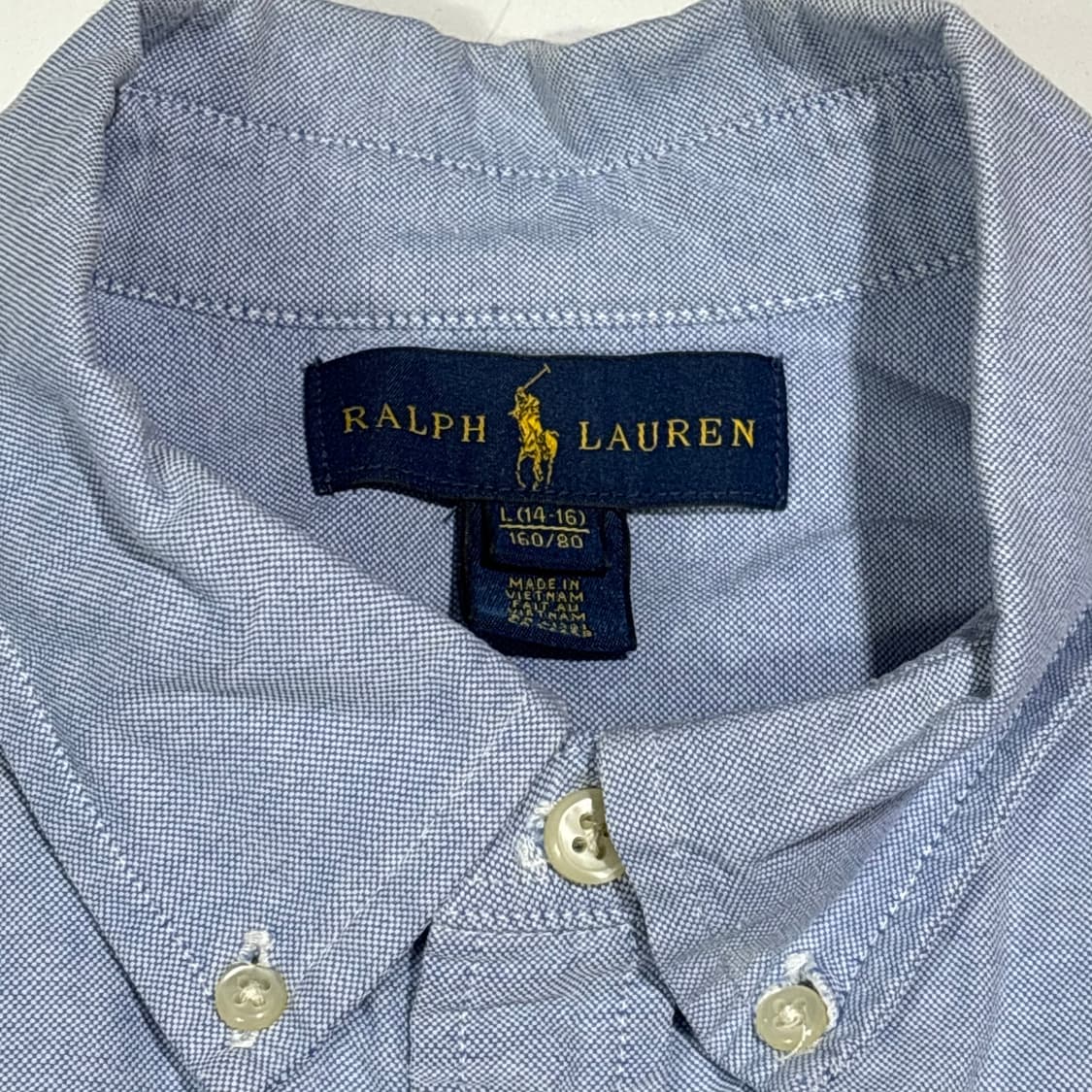 폴로랄프로렌 블루 빅포니 셔츠 상품이미지3