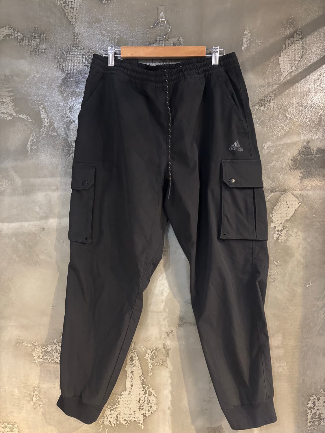 아디다스 블랙 조거 팬츠 2XL 상품이미지1