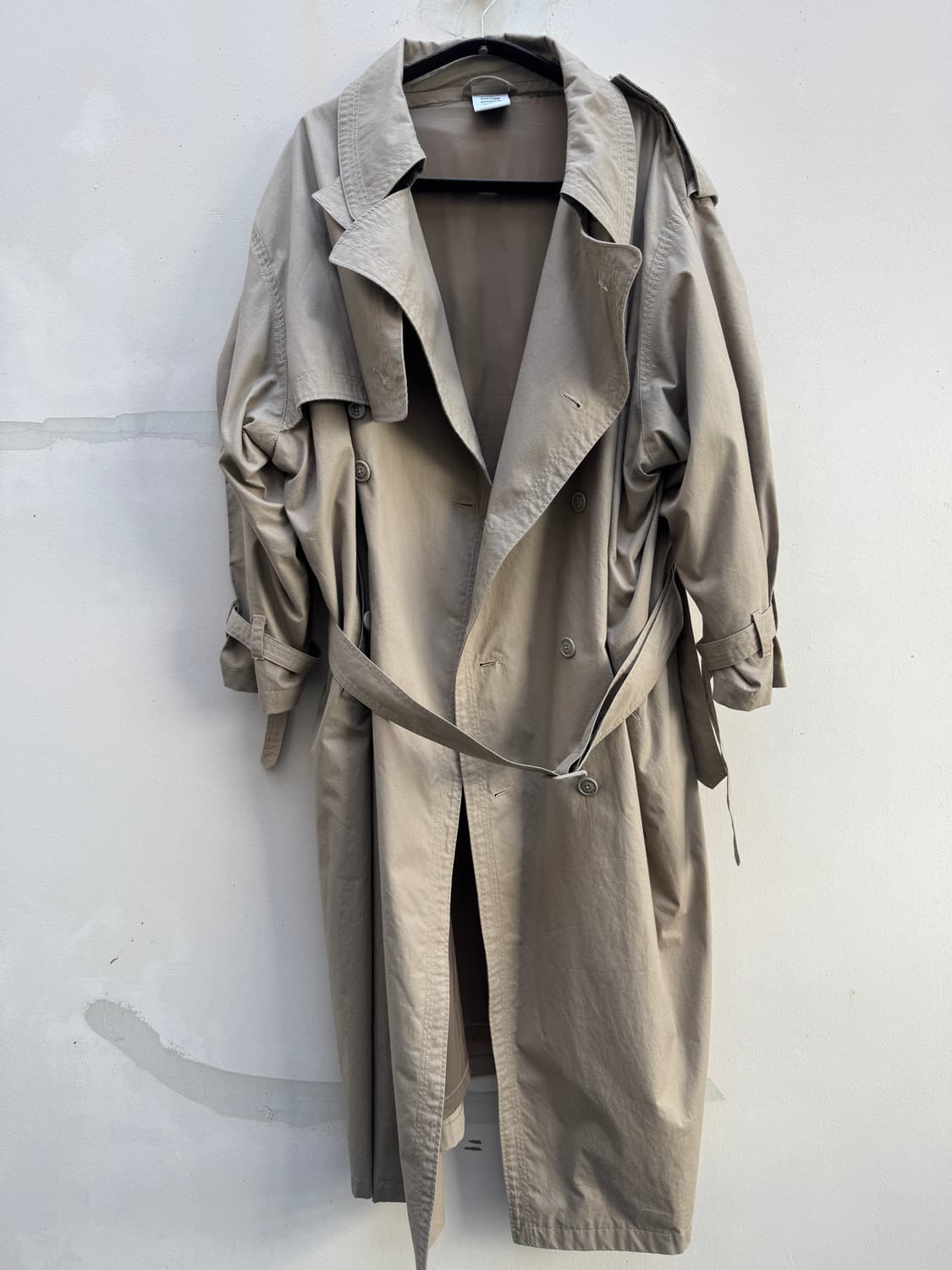 베트멍 17FW 오버사이즈 트렌치 코트 아카이브VETEMENTS  상품이미지5
