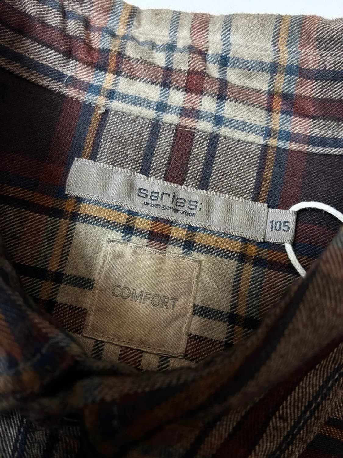 시리즈 컴포트핏 플란넬 체크 셔츠 PN9304 상품이미지6