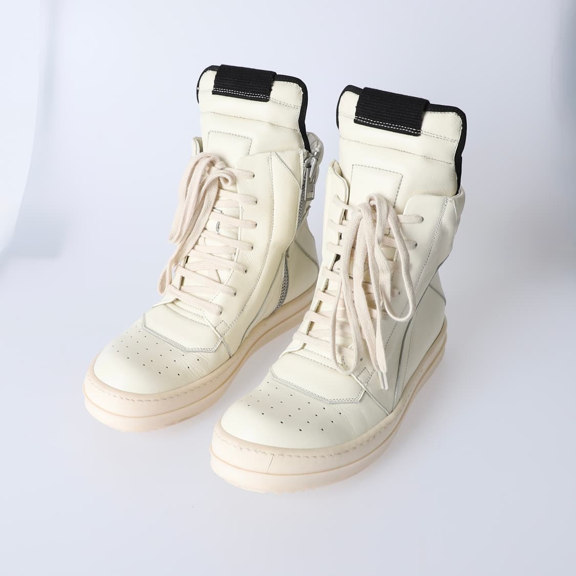 37 / Rick Owens 릭오웬스 지오바스켓 오프화이트 상품이미지1