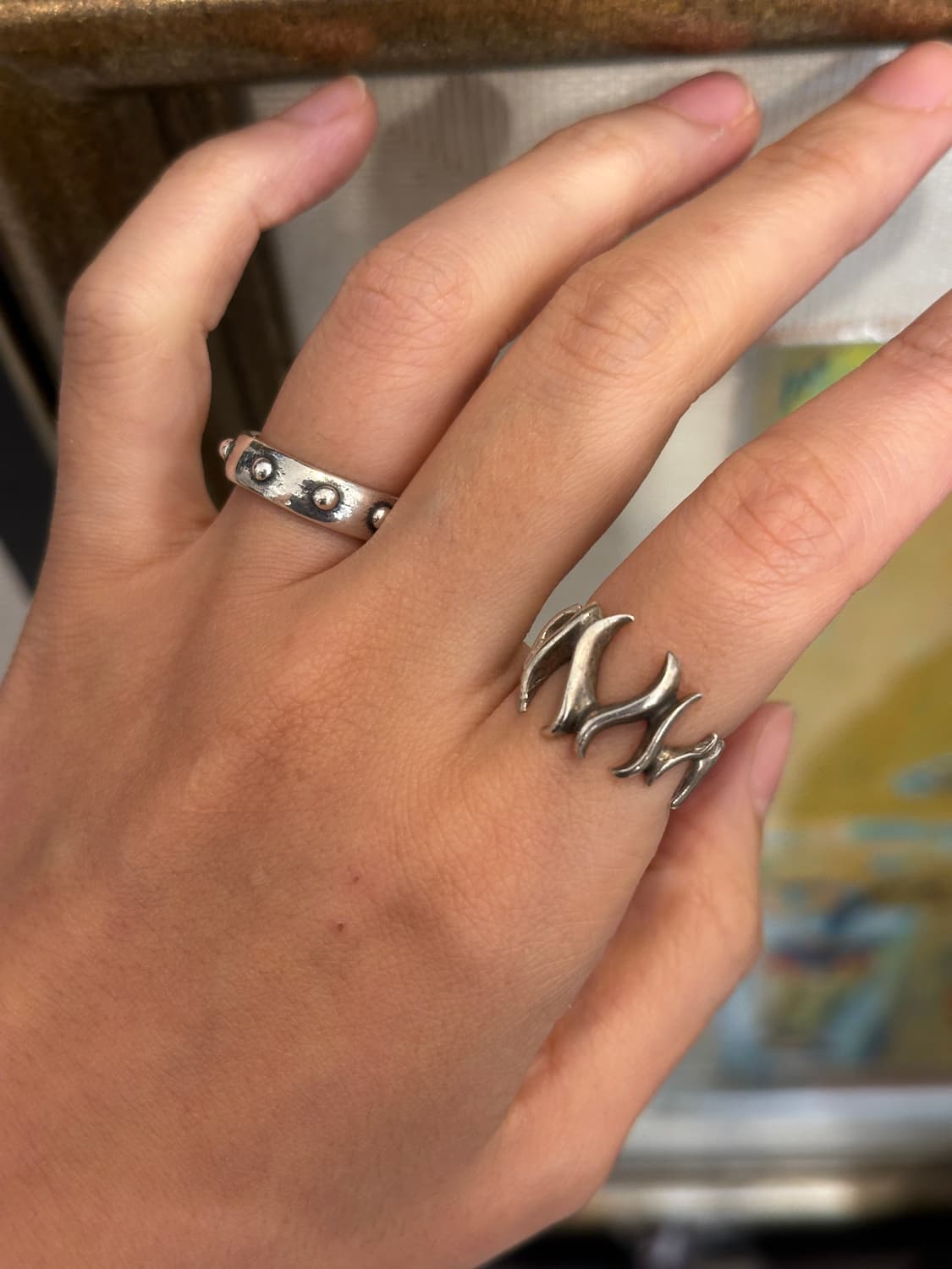 Blaze 925silver ring 상품이미지6