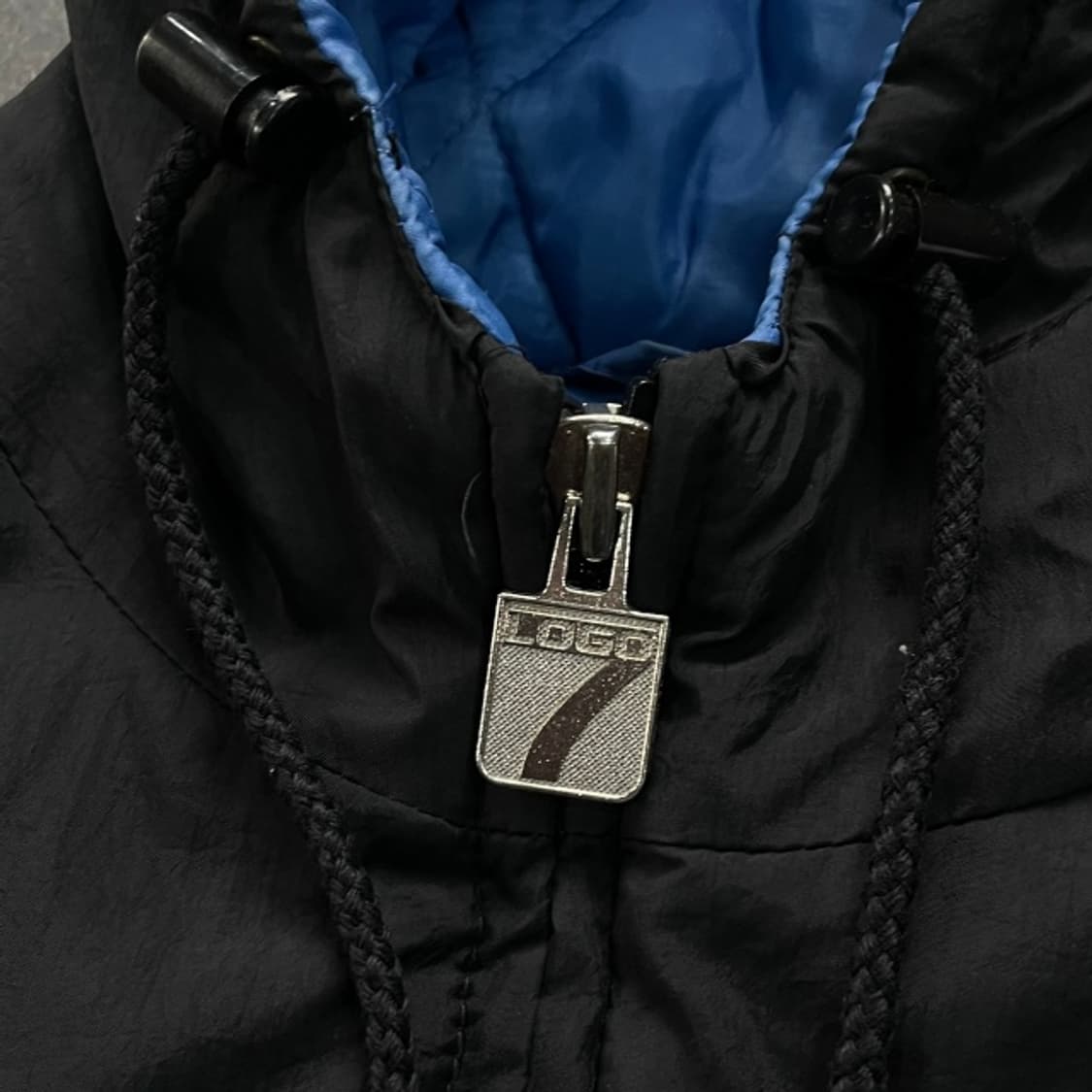 100 로고7 90s NBA 올랜도 매직 올드스쿨 누빔 자켓 상품이미지4