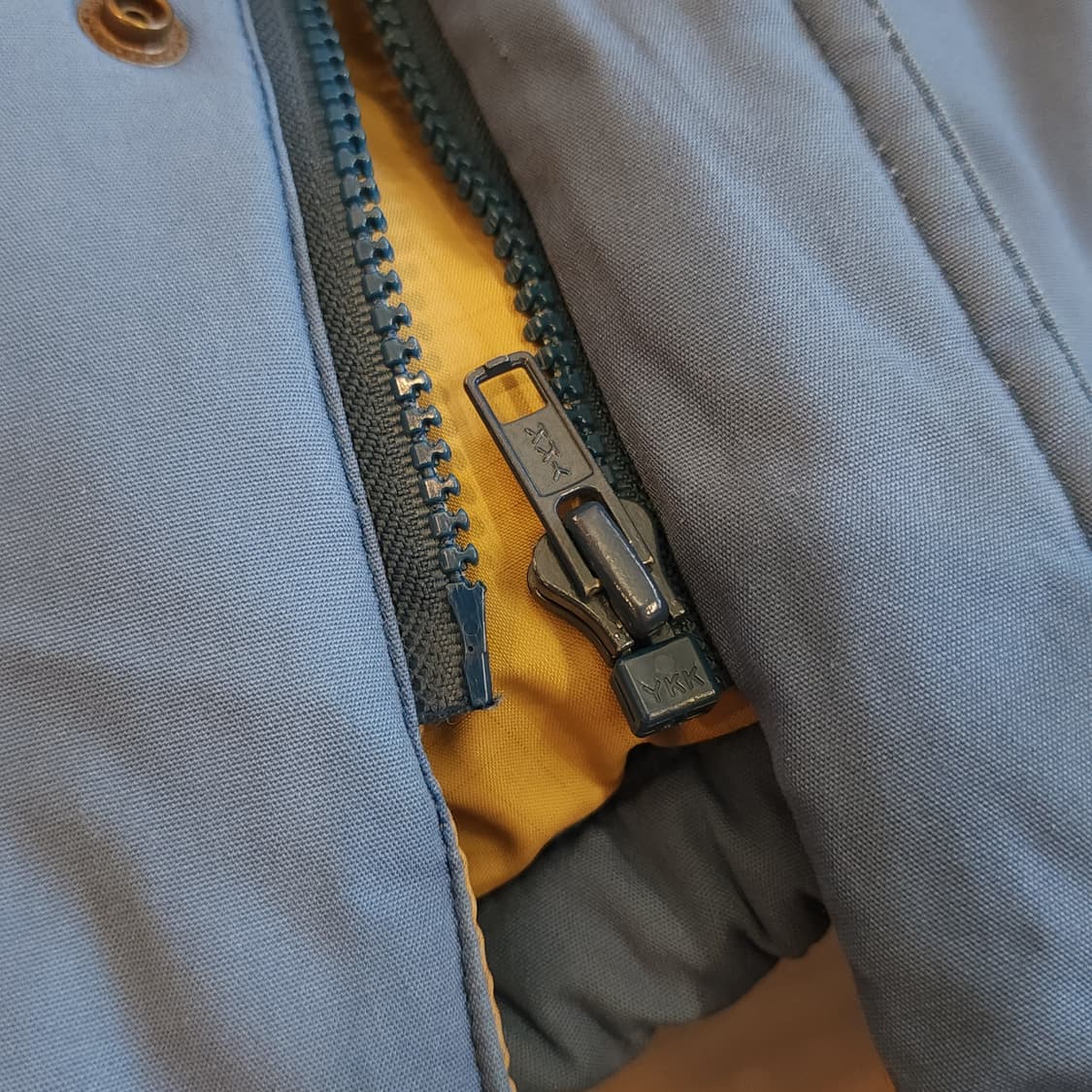 90s 폴로 다운 패딩 파스텔 블루 마운틴 파카 L 상품이미지9