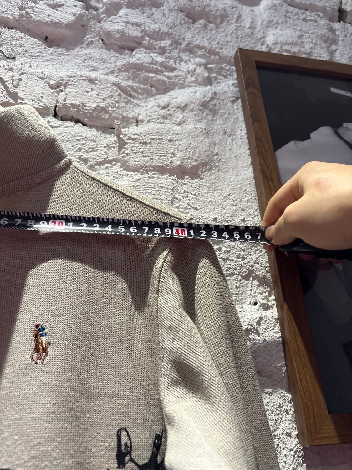 폴로 슬램덩크 커스텀 반집업 니트 상품이미지9