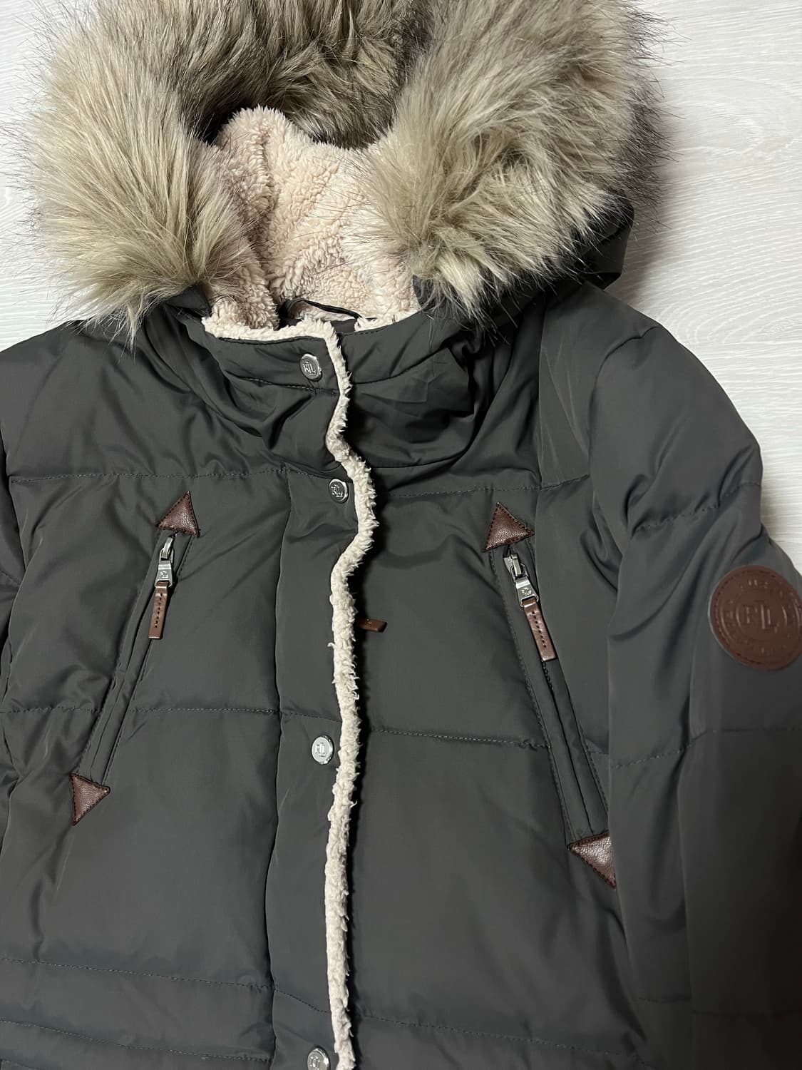 로렌 랄프로렌 여성 다운점퍼 M 상품이미지2