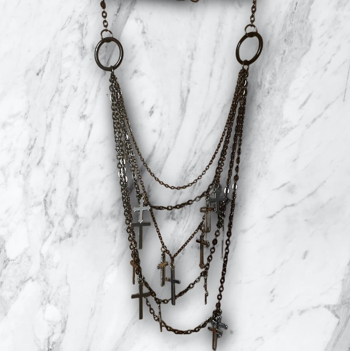 Vkei-Layered Necklace 상품이미지1