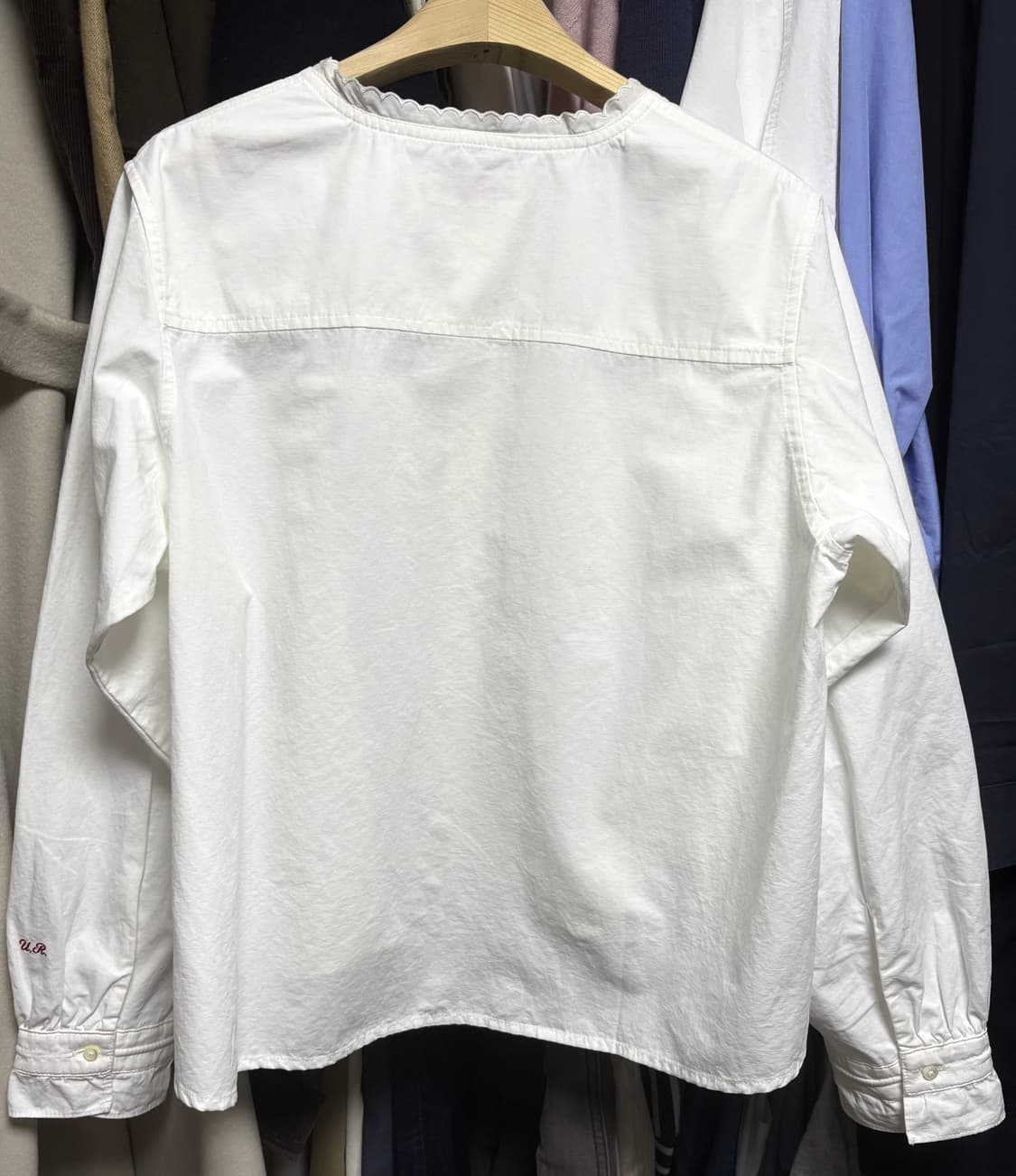 [얼바닉30] 앙시엔느 블라우스 (white) 상품이미지6