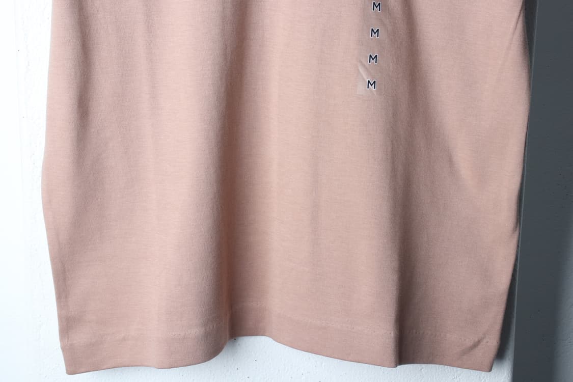 (M-L) 에잇세컨즈 반팔 티셔츠 새상품 연핑크 무지-H33238 상품이미지4