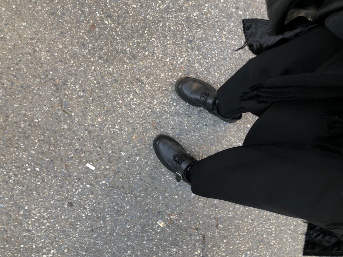 꼼데가르송 옴므 플러스 뭉크 스트랩 로퍼 상품이미지2