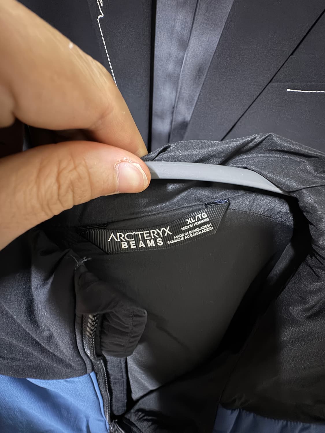 아크테릭스 x 빔즈 아톰 LT 후디 보로 블루 상품이미지3