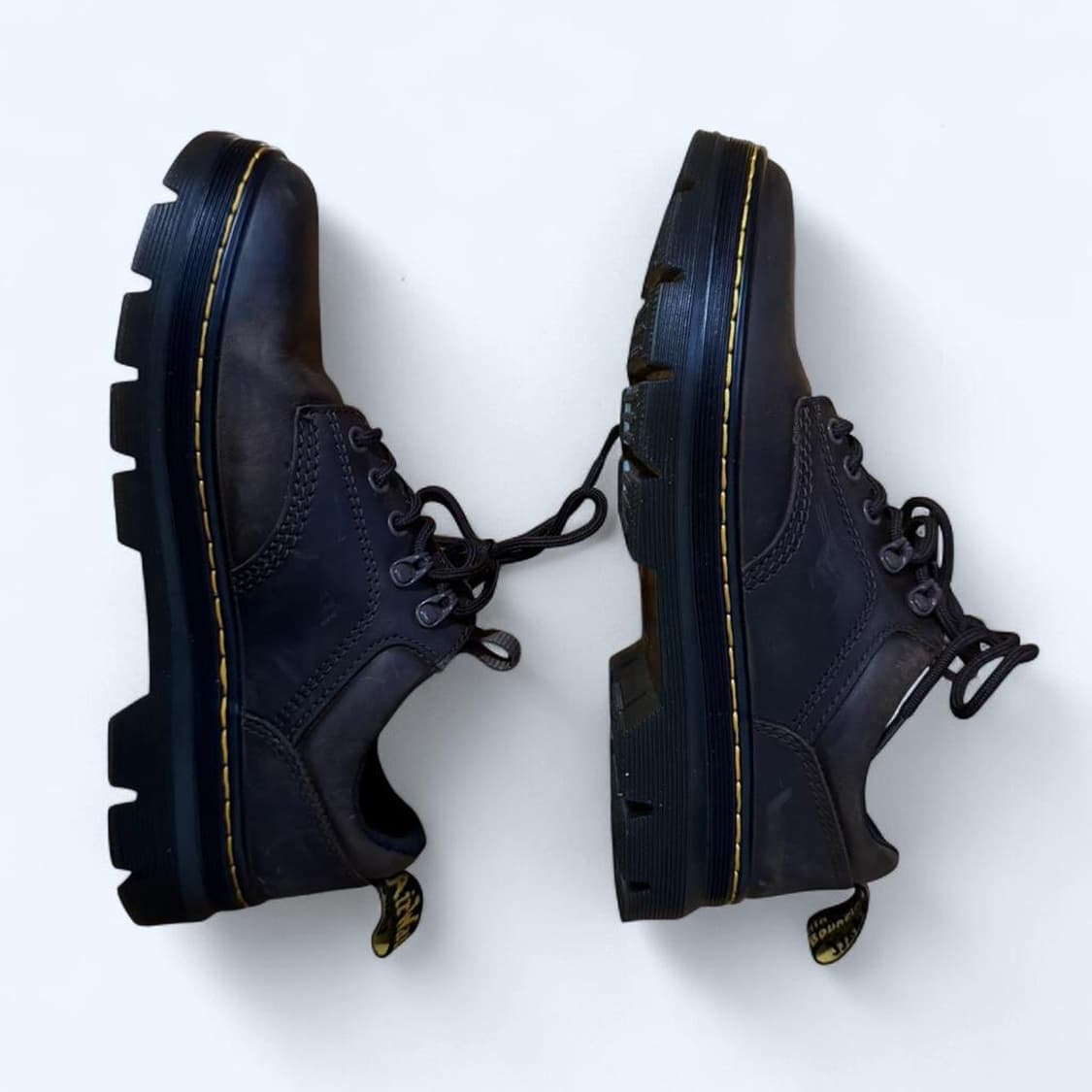 닥터마틴 리더 와이오밍 레더 유틸리티 슈즈 블랙 260 상품이미지1