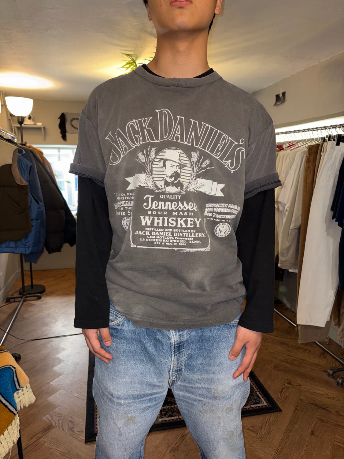 80‘s Jack Daniel’s Jasper Newton No.7 T 상품이미지2