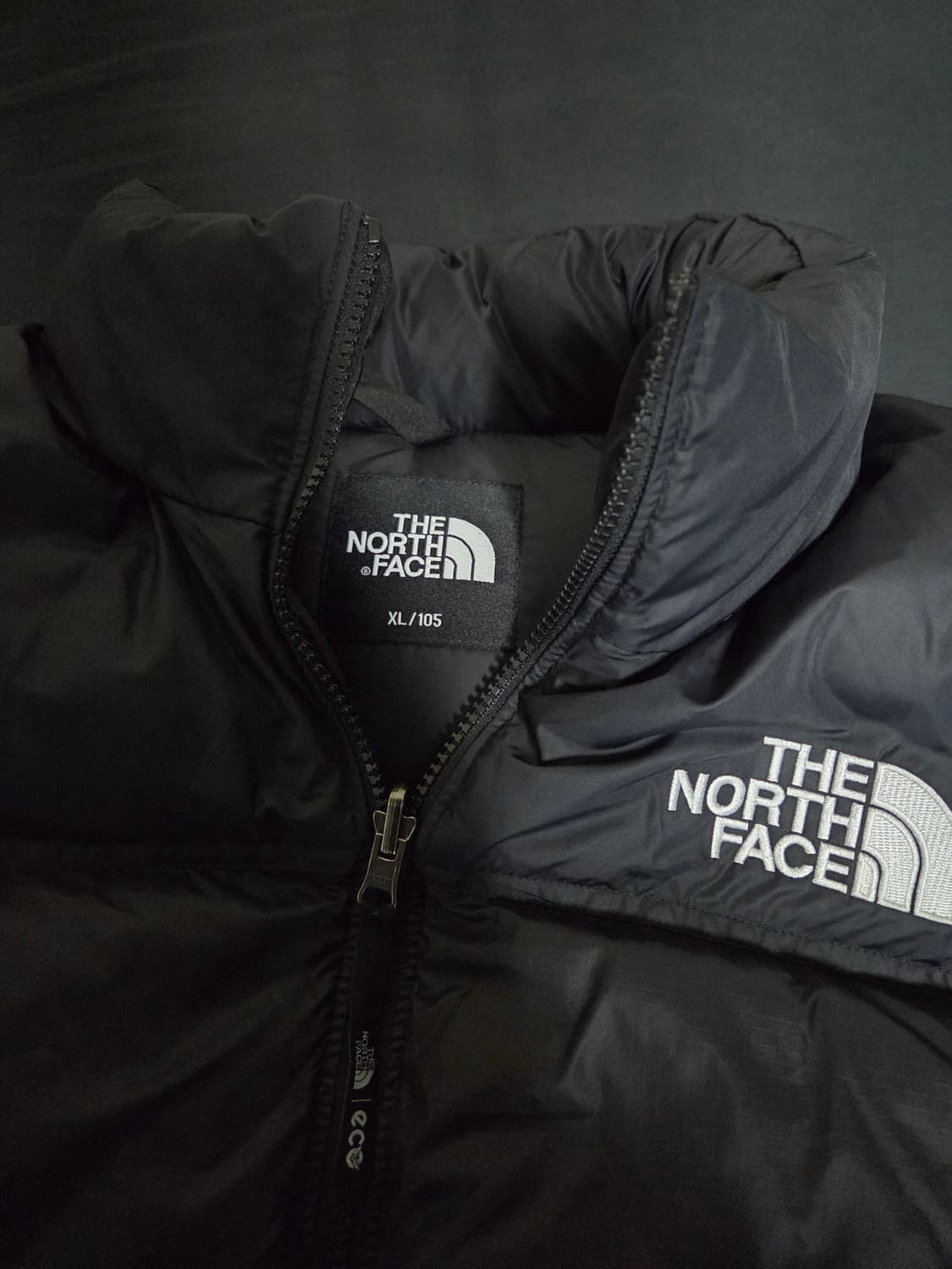 노스페이스 1996 눕시 패딩 블랙 XL(105) 상품이미지3