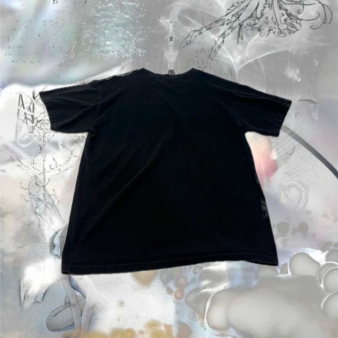 Punk skull Gothic detail t-shirt 상품이미지6