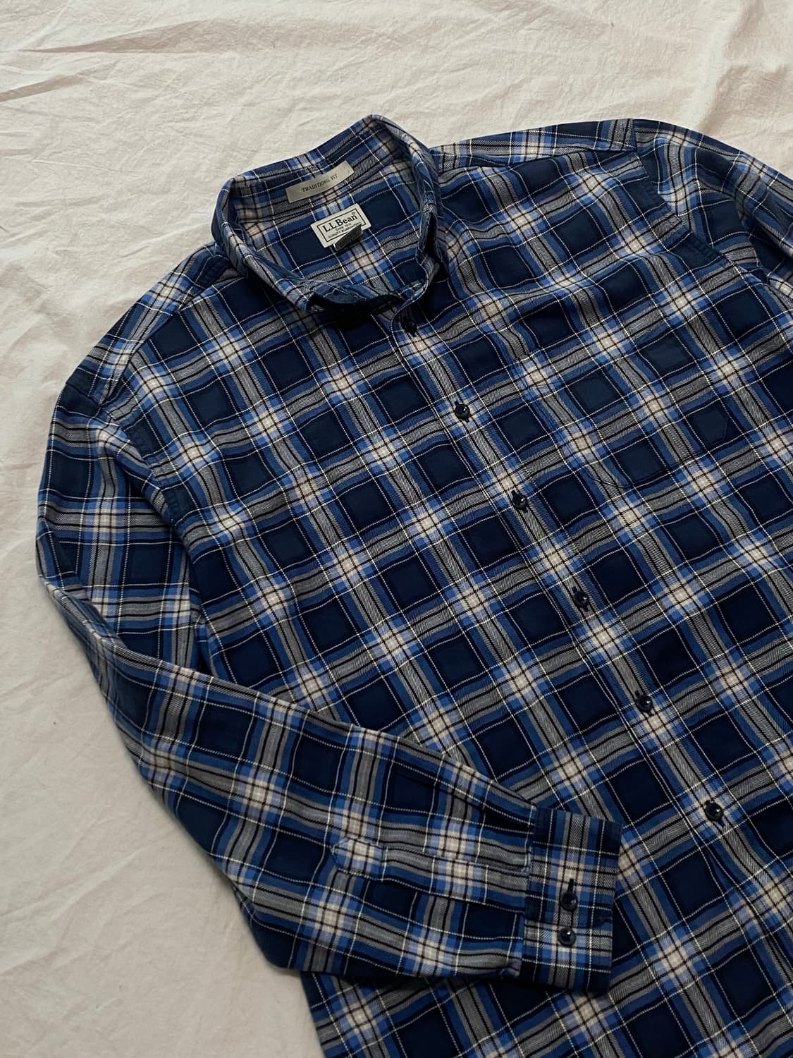 LL Bean 엘엘빈 체크 플란넬 셔츠 상품이미지2