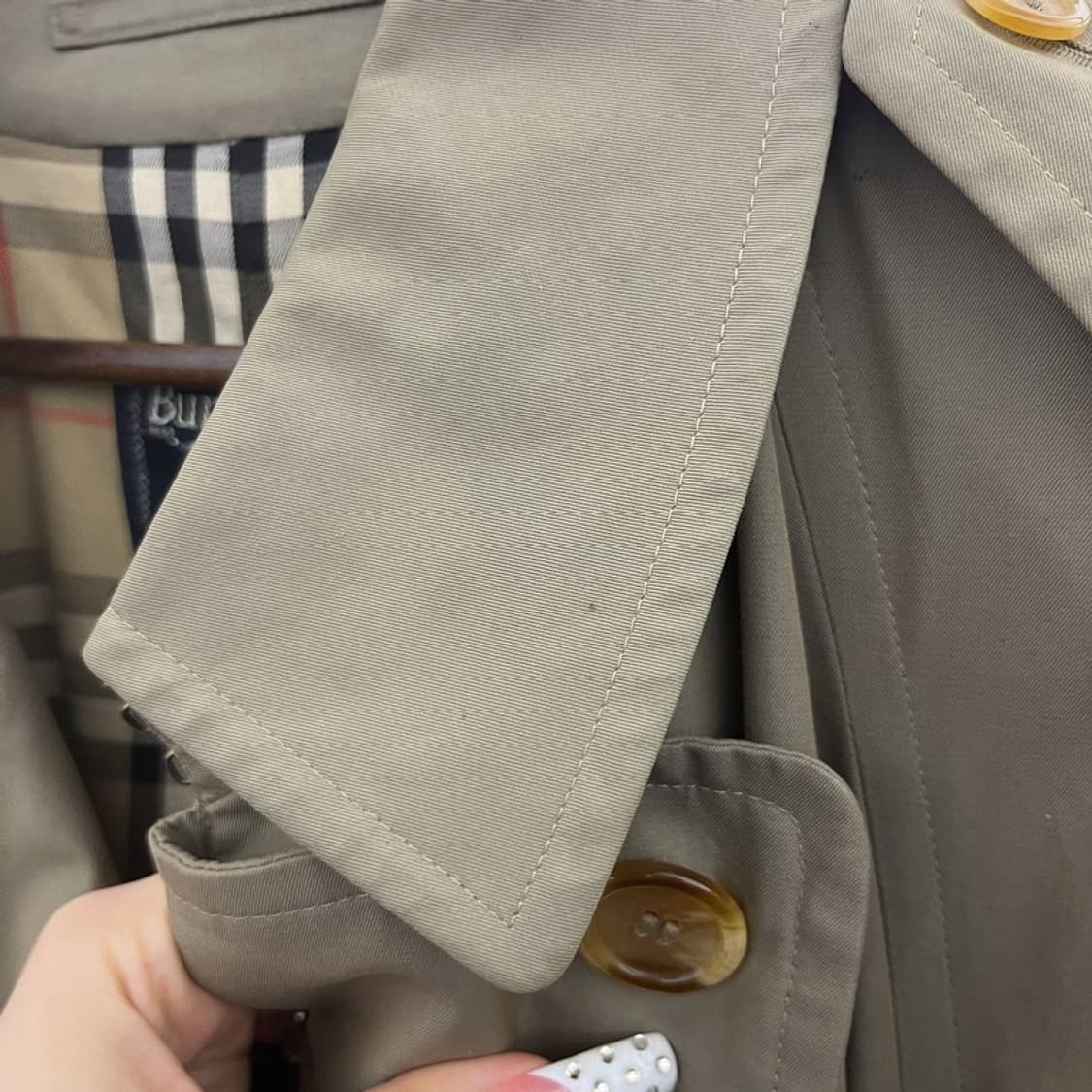 버버리 모던 시크 캐주얼 벨티드 트렌치 코트 52 C10266 상품이미지9