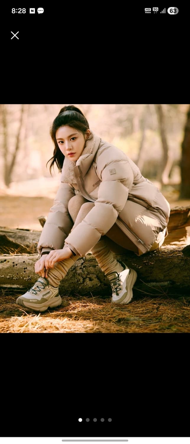 오늘만6만) 디스커버리 숏패딩 90 (66반까지 가능) 상품이미지2