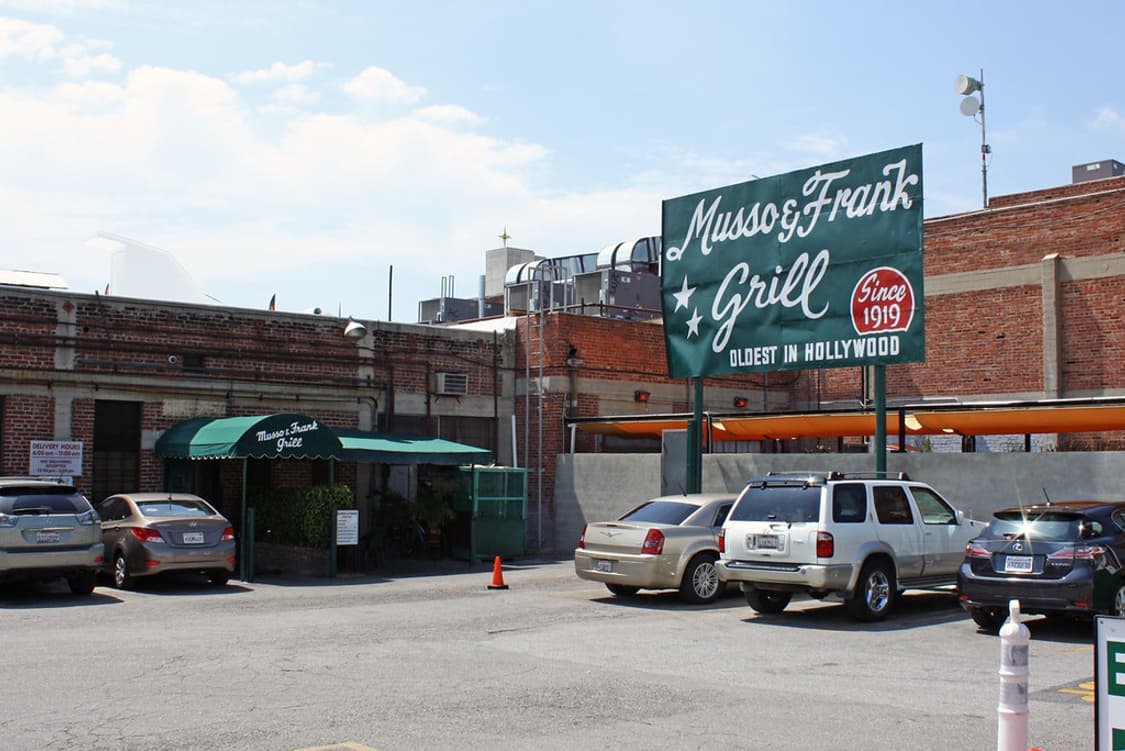 Musso & Frank Grill 철재간판 상품이미지5