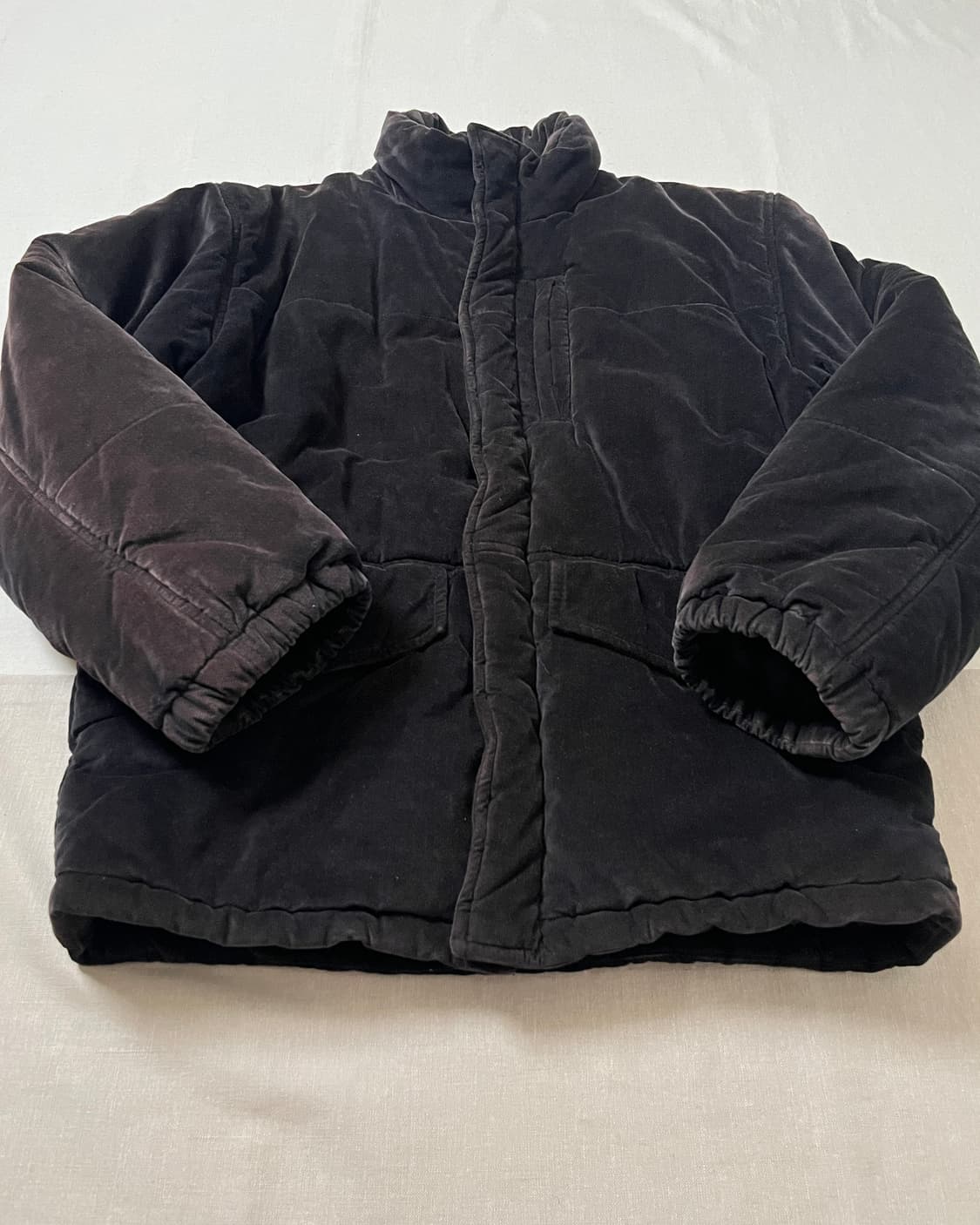 꼼데가르송 벨루어 푸퍼자켓 comme des garcons 패딩 상품이미지7