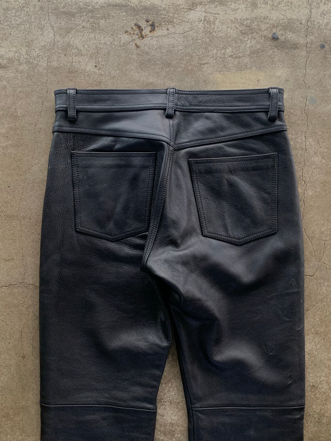 아비렉스 5포켓 레더 팬츠 상품이미지7