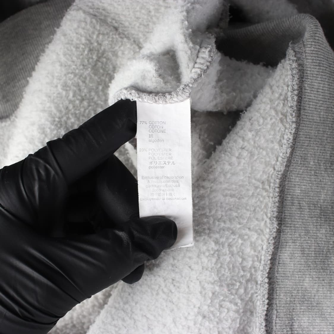 GAP 그레이 빅로고 기모 후드 XS 상품이미지6