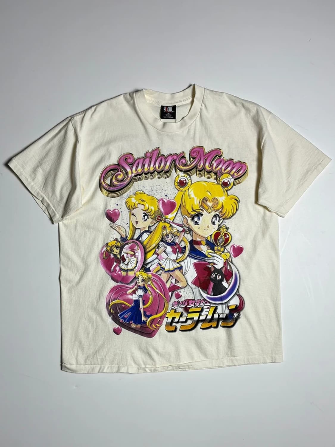 Selected USA 세일러문 그래픽 코튼 반팔 티셔츠 R1400 상품이미지1