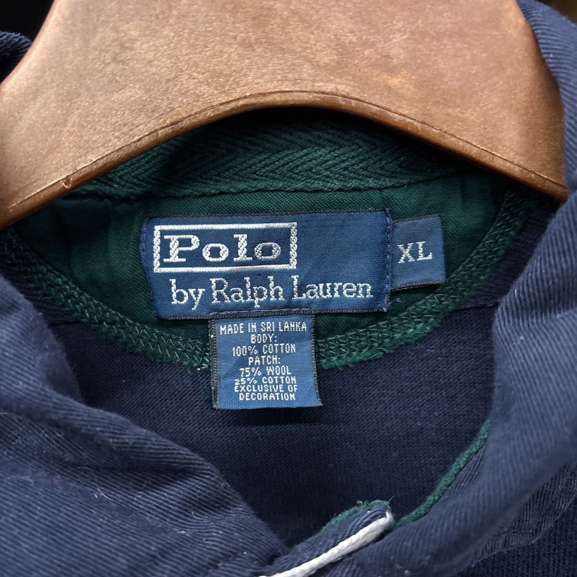 90s 폴로 랄프로렌 그리핀 쉴드 와펜 클래식 럭비셔츠 N932 상품이미지7