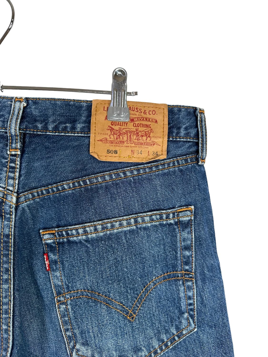 90's Levi's 508 Denim Vintage  상품이미지5